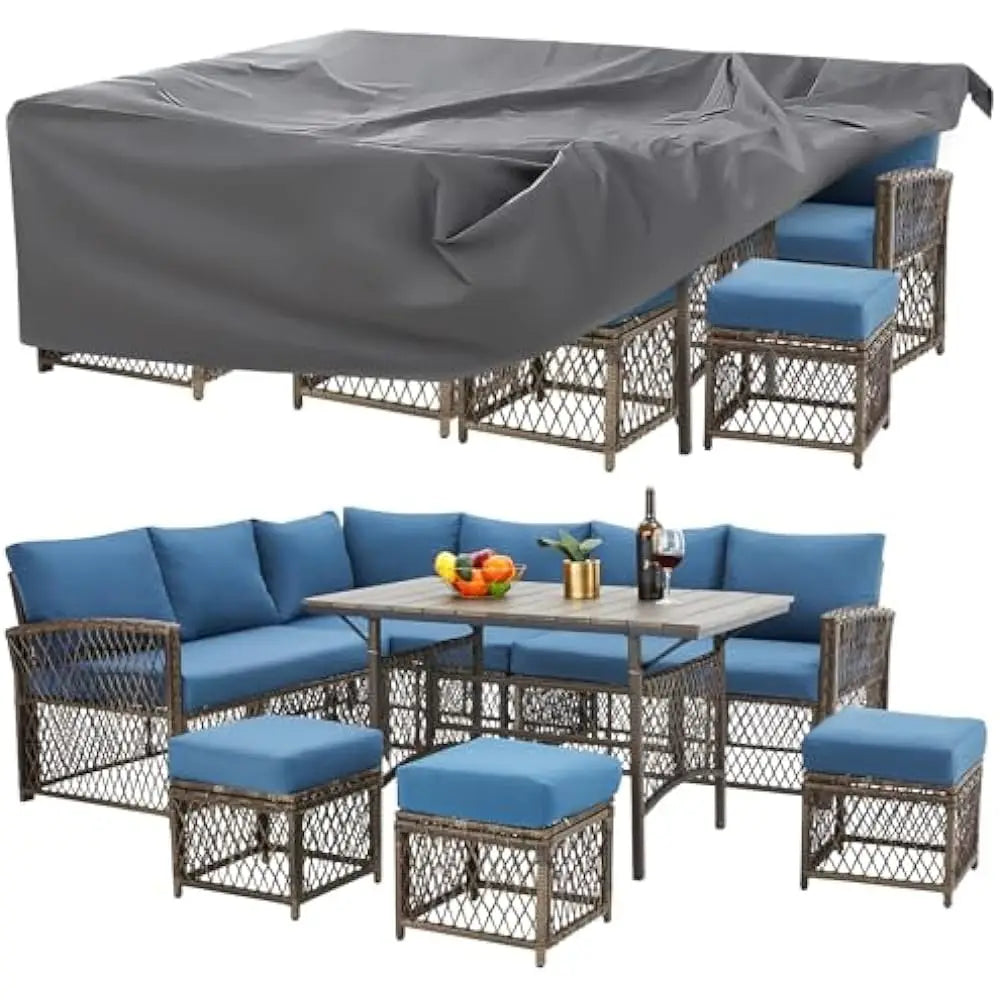 7 Pieces Patio Furniture Set