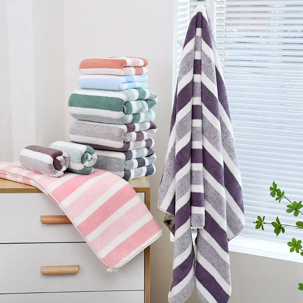Microfiber Bath Towels Quick-Drying, Absorbent, High Quality
