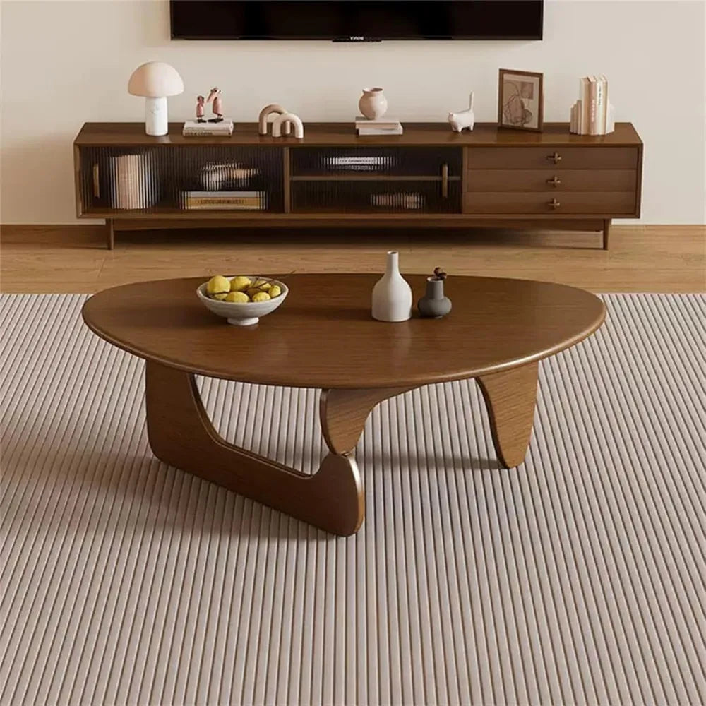 Mid-Century Modern Abstract End Table