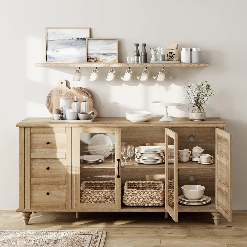 Wood Entertainment Center, Console Table