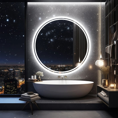 Bathroom Mirror with LED Lights