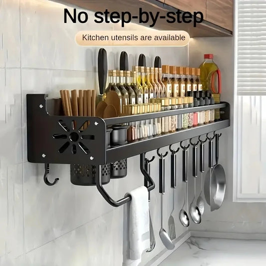 Kitchen Spice Knife Storage Rack