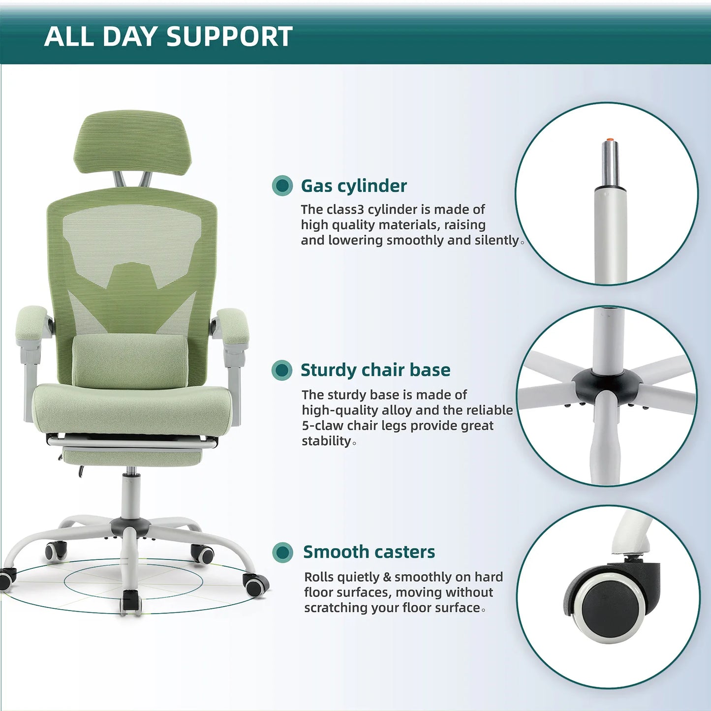 Ergonomic Reclining High Back Computer Chair