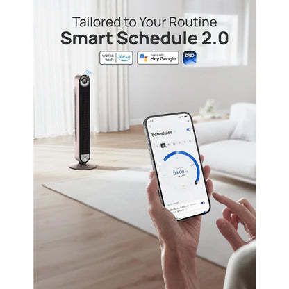 Voice Control Smart Tower Floor Fan