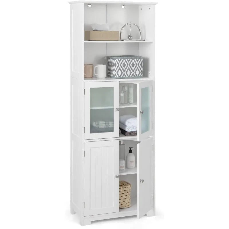 Tall Bathroom Storage Cabinet