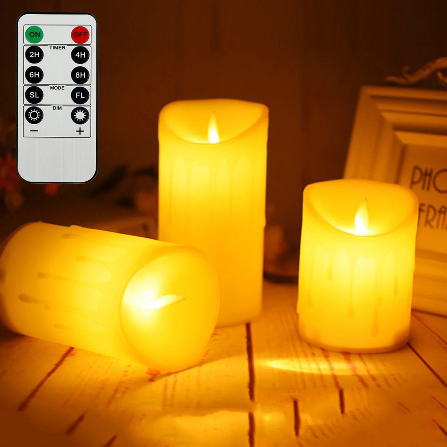 New Long-Lasting, LED Candles