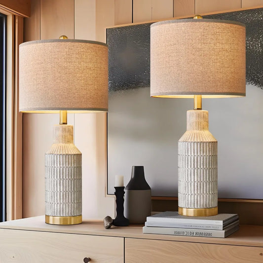 Set of 2 Modern Table Lamps