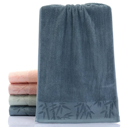 Bamboo Fiber Soft Face Towels for Bathroom