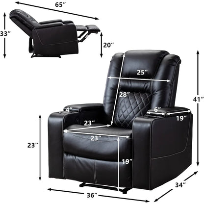 Electric Power Recliner  Set Of 3