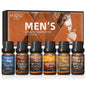 Men's Essential Oils for Aromatherapy