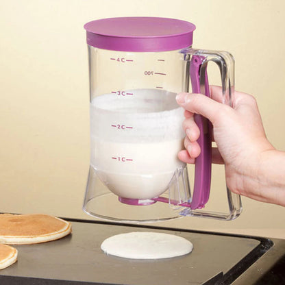 Pancake Dispenser with Measuring Label