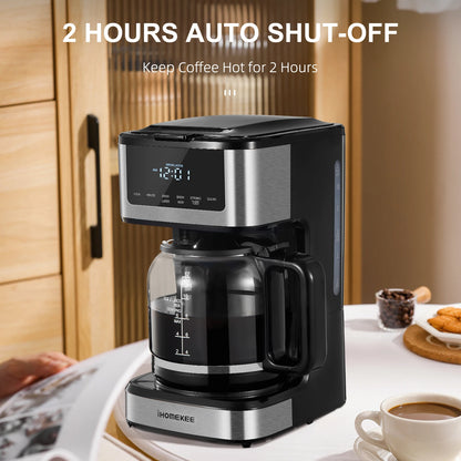 Programmable 12 Cup Drip Coffee Maker